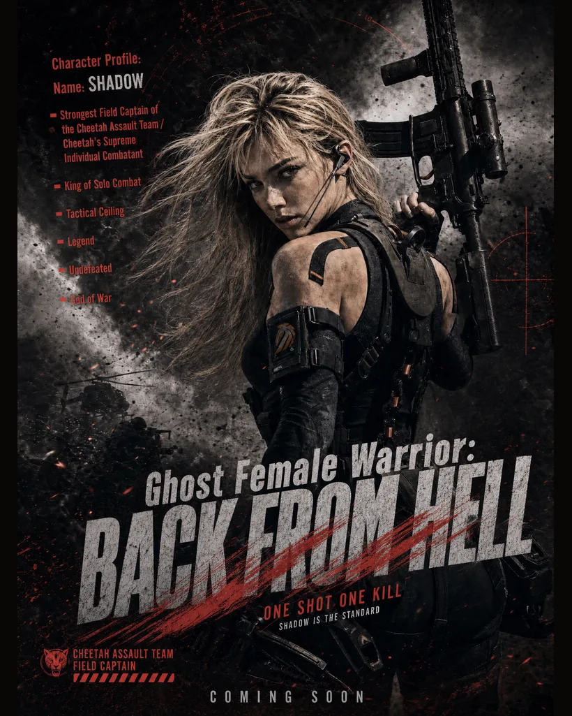 《Ghost Female Warrior: Back from Hell》作品海报